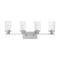 Nuvo Fixture, Vanity, 4-Light, Incandescent, 60W, 120V, A19, Medium Base, Width: 29.75 60/7174 - alternate 4